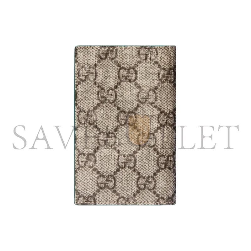 GUCCI GREEN INTERIOR GG LONG CARD CASE 768249 (15*12cm)